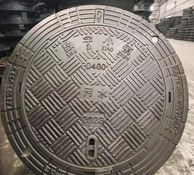 平桥球墨铸铁防沉降井盖展示